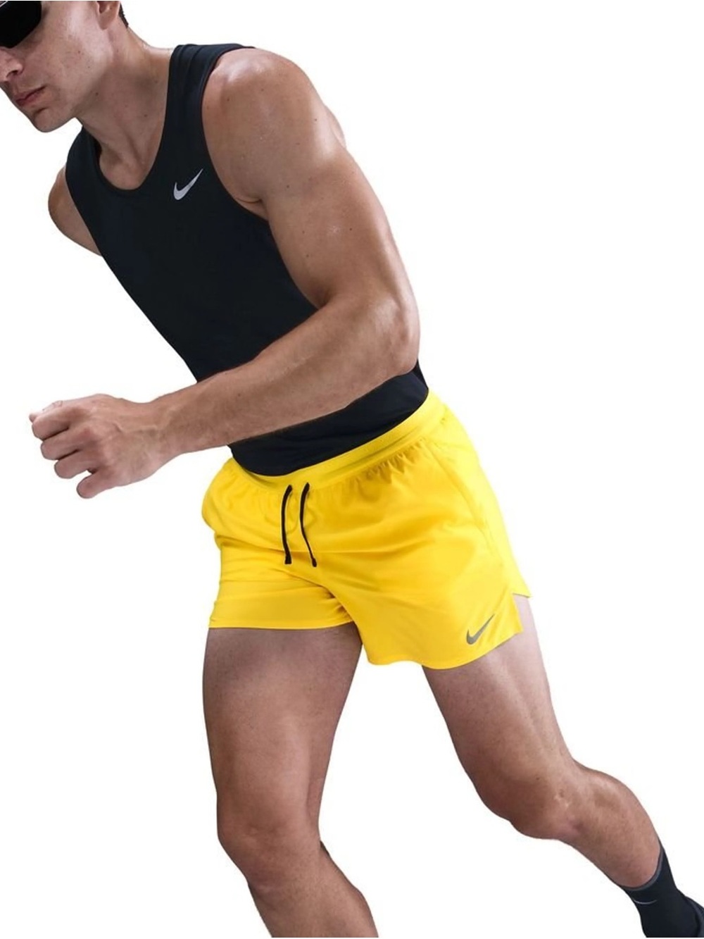 Men’s Nike Stride Dri-Fit 5 in Brief Lined Running Shorts